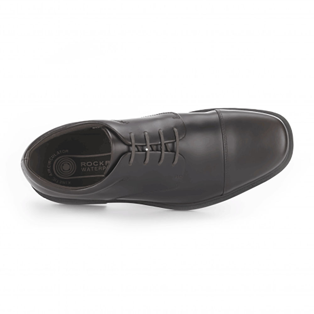 Rockport Oxfords Herre Svart - Ellingwood - MJDA40726